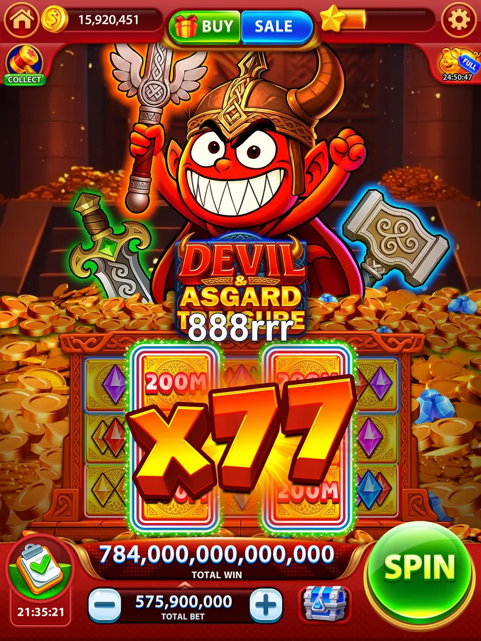 888rrr Capturas de tela Oficial APK